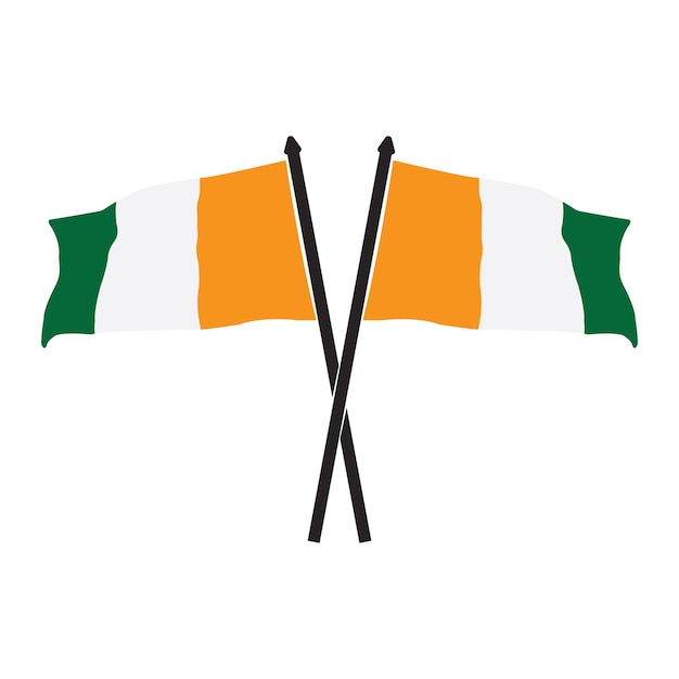 ivory coast country flag