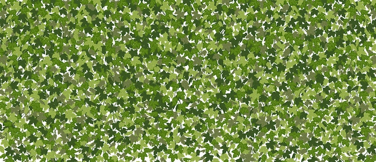 Vector ivy horizontal background green creeper vines curtain