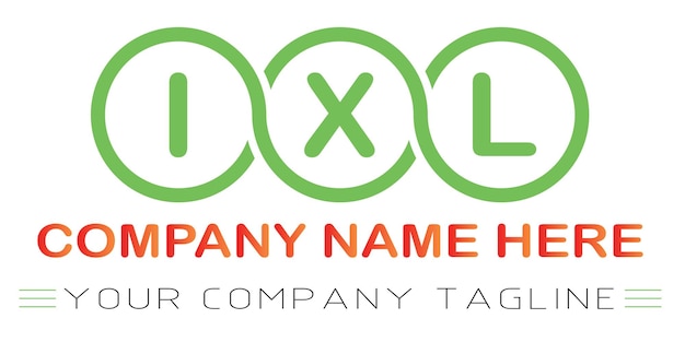 IXL Letter Logo Design