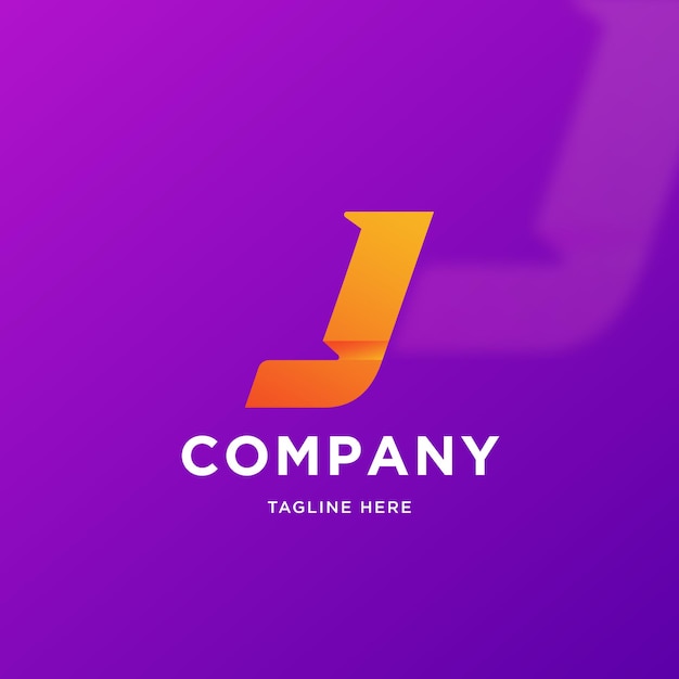 J company letter logo