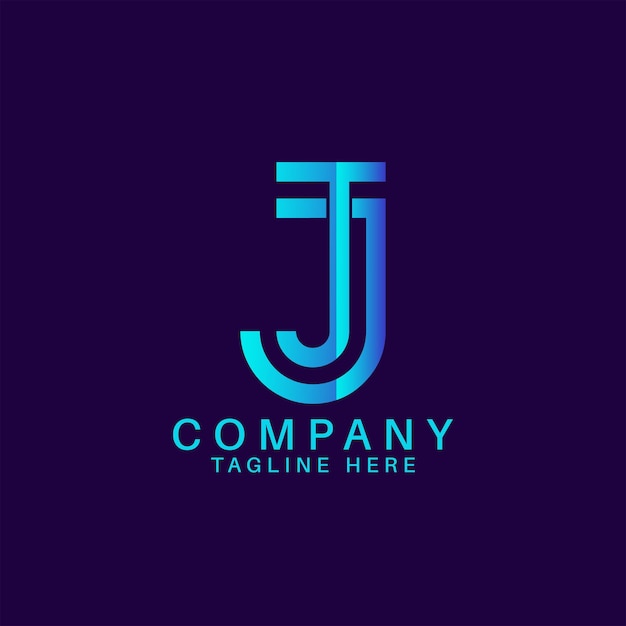 J Letter Logo Design Template