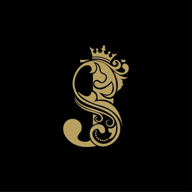 Premium Vector | J luxury logo