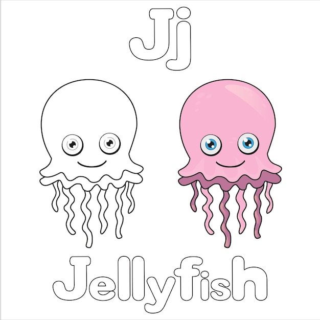 J voor Jellyfish