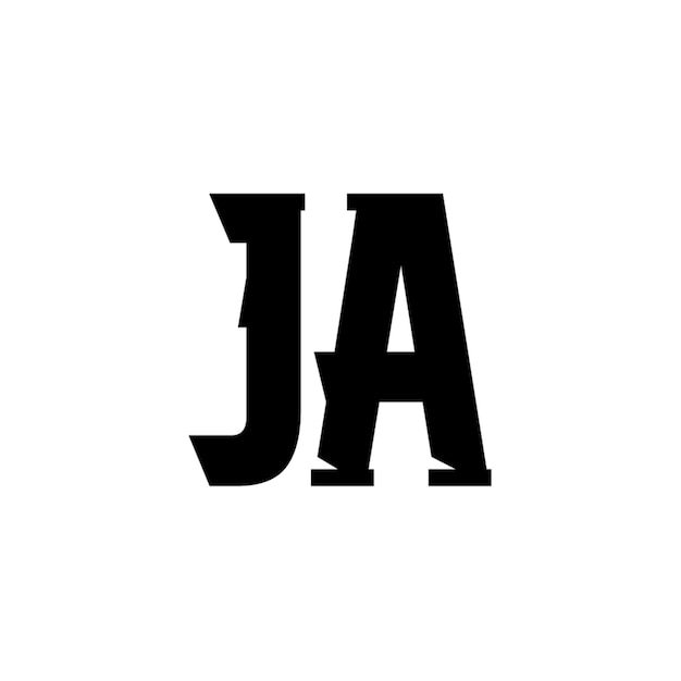 モノグラム ロゴデザイン 文字 文字 シンボル 単色 ロゴ 文字 アルファベット シンプル ロゴ