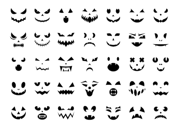 Scared face - Top vector, png, psd files on