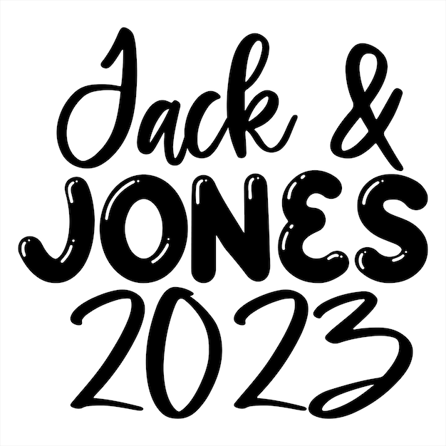 Vector jack amp jones svg jack amp jones retro design