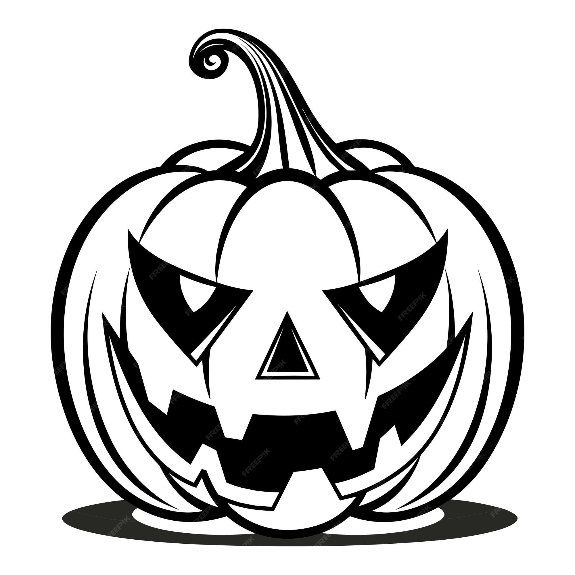 Desenho de Halloween Jack-o'-Lantern para colorir