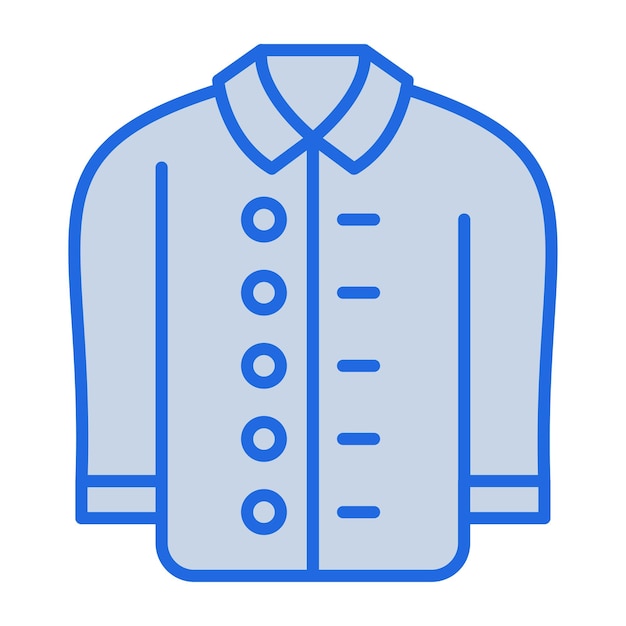 Jacket Blue Tone Illustration