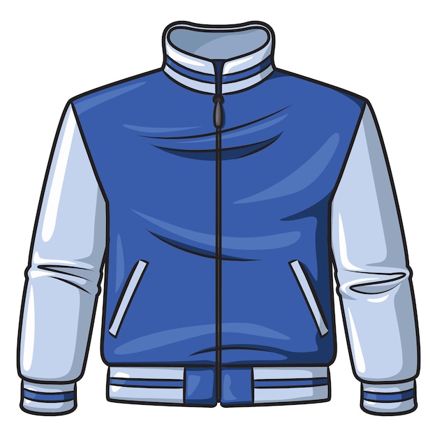 Vector jacket cartoon