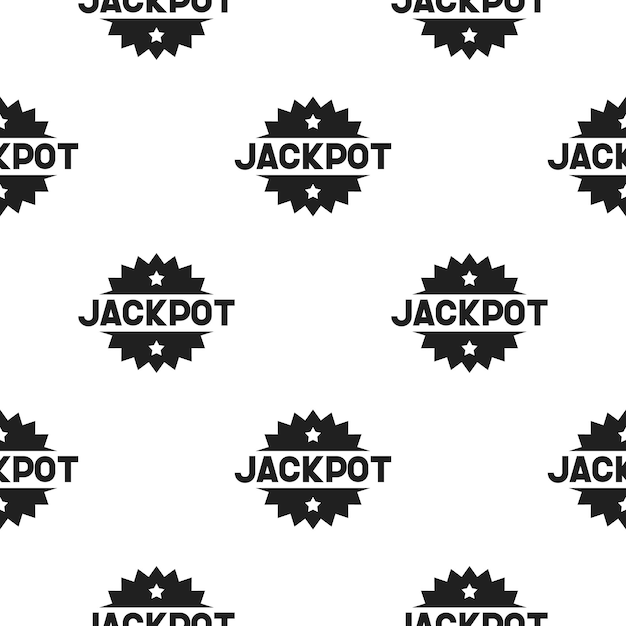 Jackpot pictogram illustratie