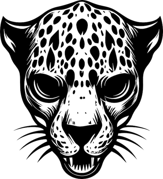 Jaguar Head Mascot Logo