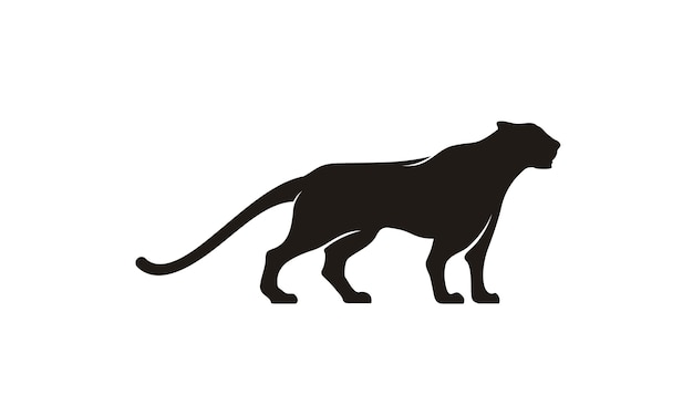 Disegno del logo jaguar / puma / lion