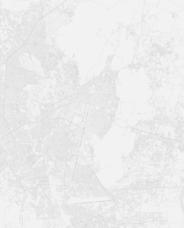 Vector jaipur map city poster province white and grey horizontal background vector map municipality area road map vertical skyline panorama