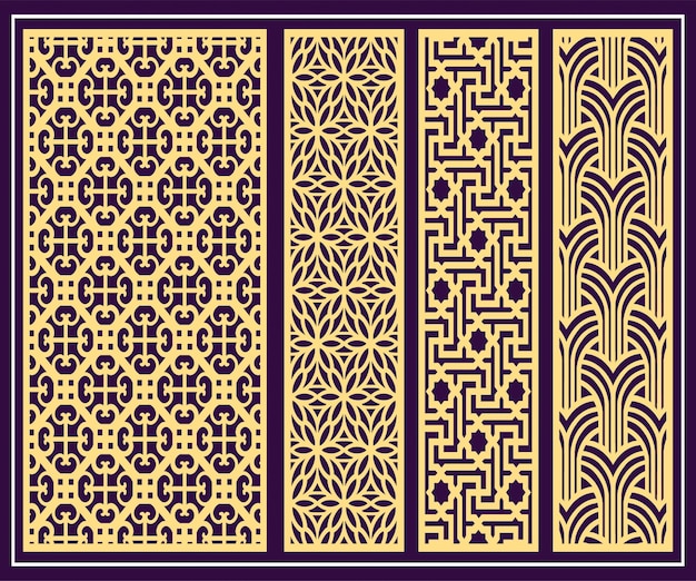 Progettazione di jali per tagli acrilici e cnc di schiuma per partizioni grafiche e in compensato