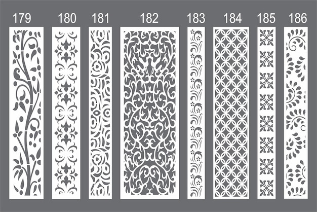 Jali design for laser cutting and cnc machine.