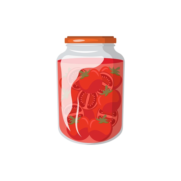 Jam or compote jars Canned fruit or berries Preserved fruit in glass jars set vector illustration For Farmer Market Branding Organic food eco template Sweet dessert with vitamins