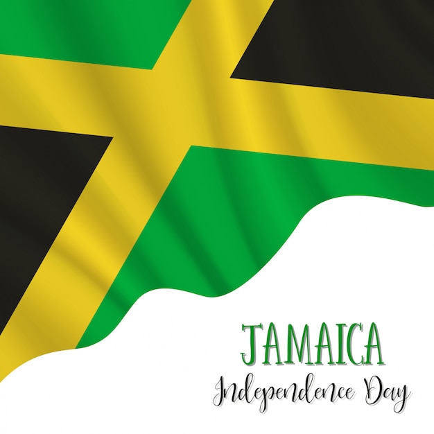 Jamaica Independence Day achtergrond