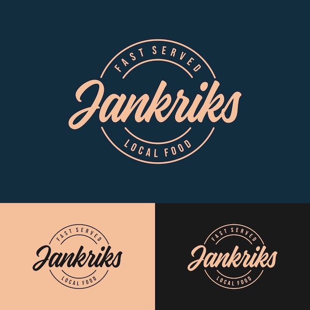 JanKriksコーヒーショップのロゴ