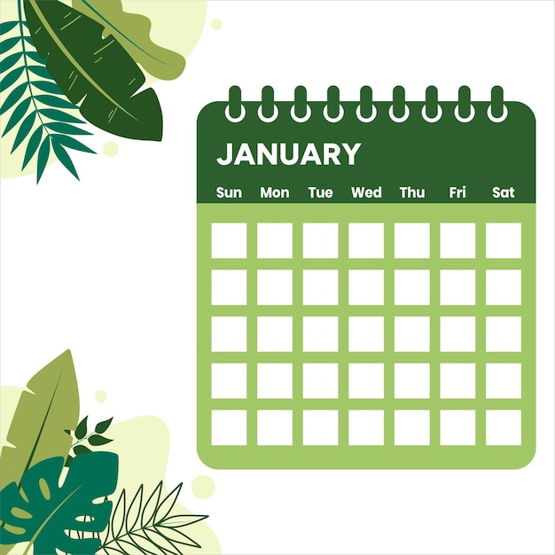 Январский календарь