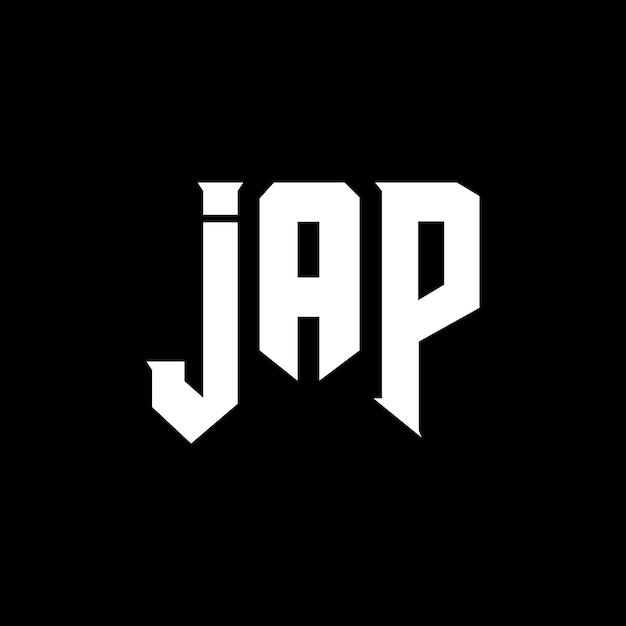 기술 회사 JAP의 글자 로고 디자인 JAP 로고 디자인 검은색과 색 컬러 조합 JAP 로그 JAP 터 JAP 디자인 JAP 아이콘 JAP 알파 JAP 타이포그래피 로고 디자인