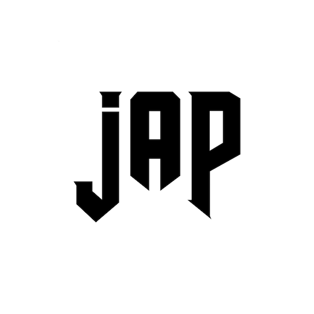 기술 회사 JAP의 글자 로고 디자인 JAP 로고 디자인 검은색과 색 컬러 조합 JAP 로그 JAP 터 JAP 디자인 JAP 아이콘 JAP 알파 JAP 타이포그래피 로고 디자인