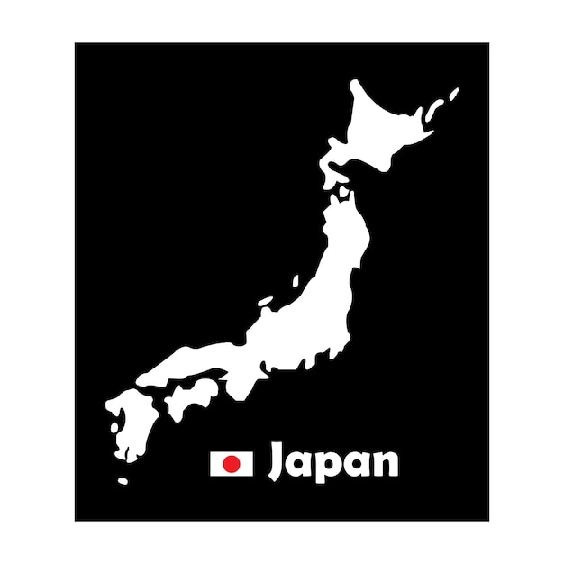 Japan map icon