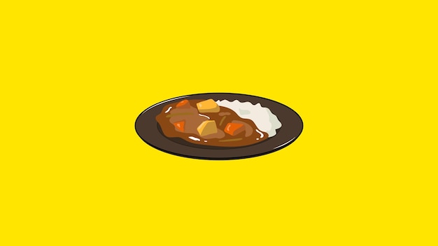にんじんとじゃがいものカレーライス