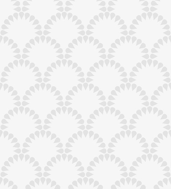 Japanese floral vector seamless pattern abstract round elements repiating texture design