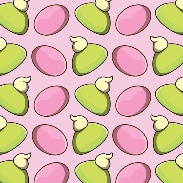 Vector japanese food pattern 9