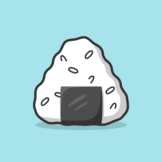 japanese food rice ball onigiri icon