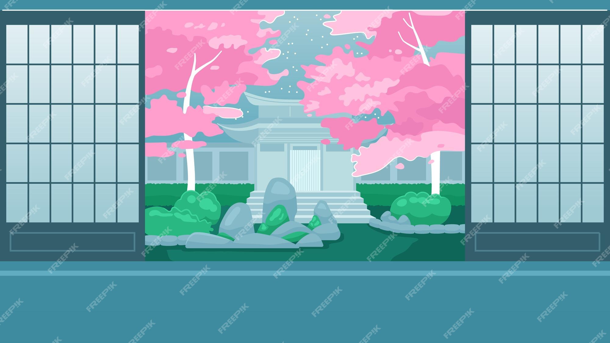 Anime Lo-fi Desktop Wallpapers  Anime scenery, Anime scenery