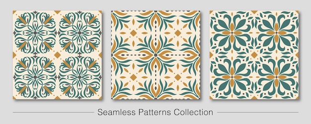 Japanese seamless pattern collection