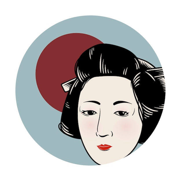 Japanese tradition style vectors