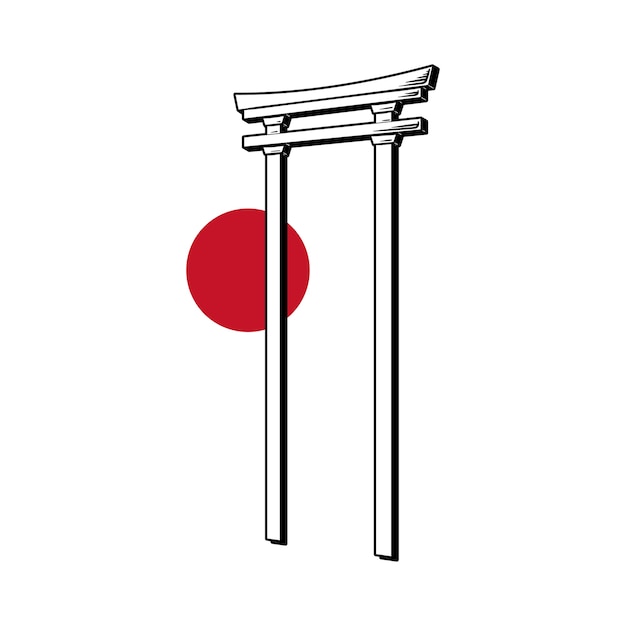 Japanese tradition style vectors