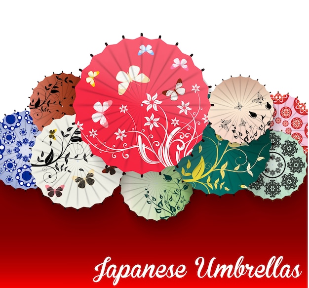 Japanese umbrella