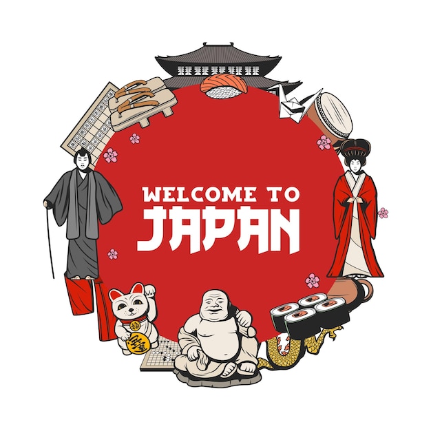 Japans cultuurtraditievoedsel en oriëntatiepunten