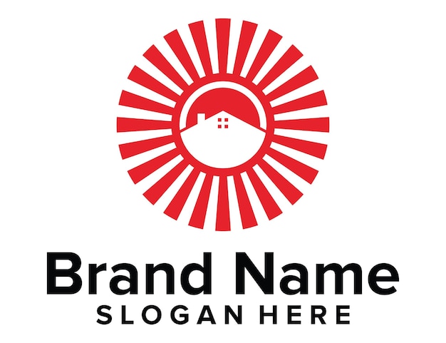 Japanse Huis Logo Vector Sjabloon