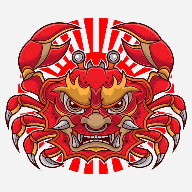 japanse krab tattoo