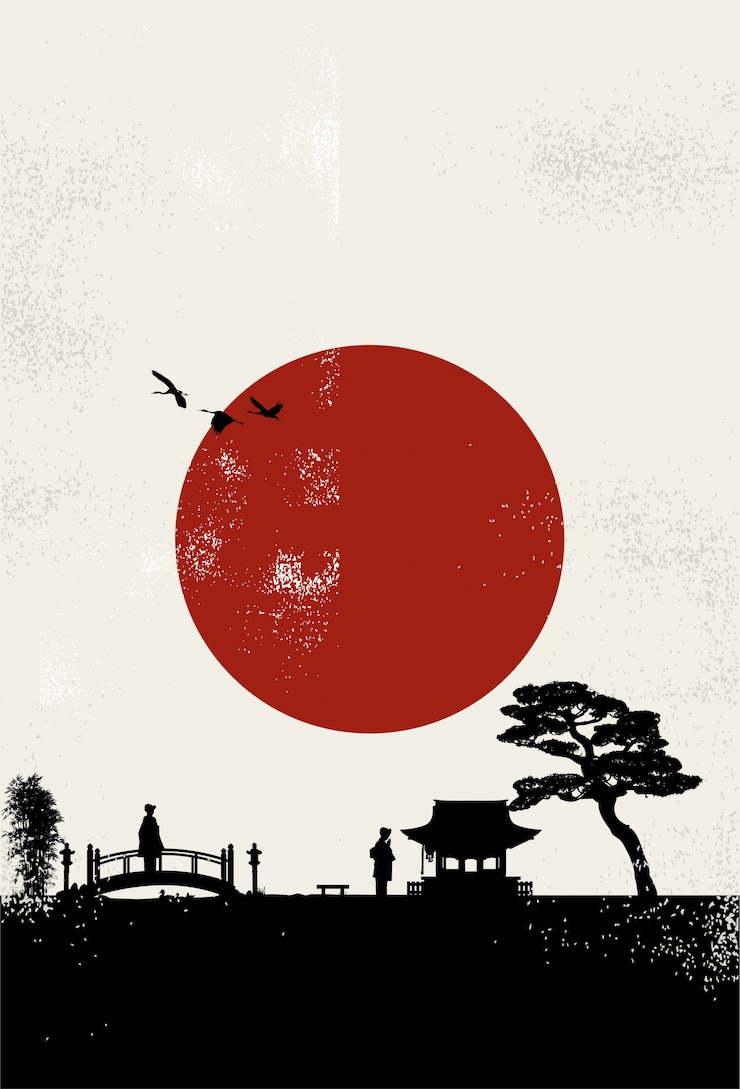 Vector japanse kunst