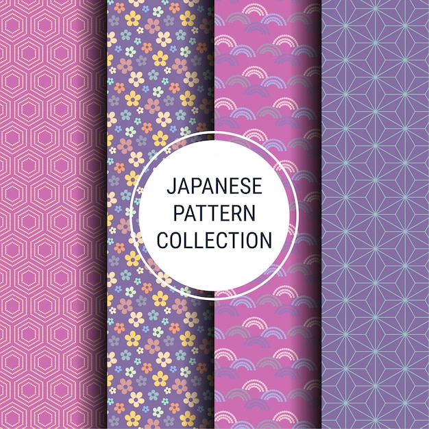 Japanse lente patroon collectie