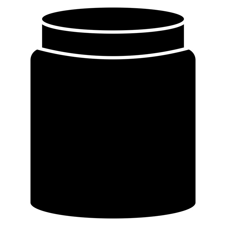 Jar icon vector