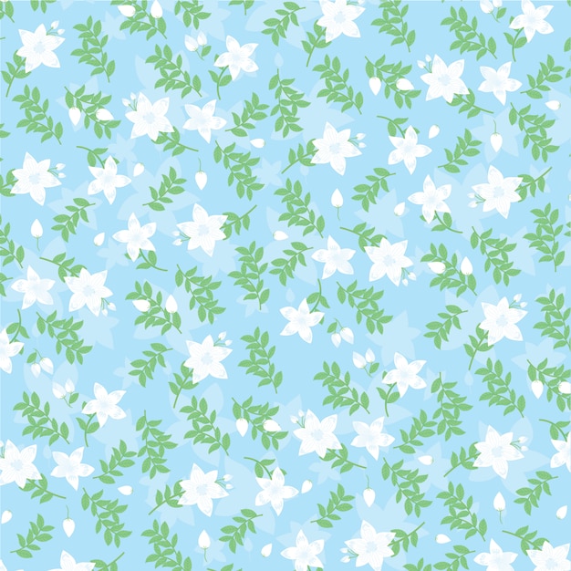 Jasmin pattern background