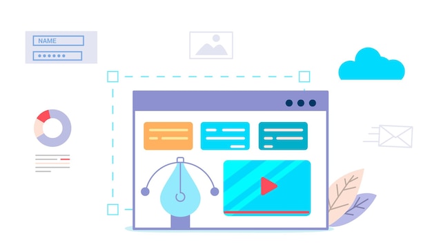 Java python php creazione di un progetto di sito web come processo di programmazione della home page