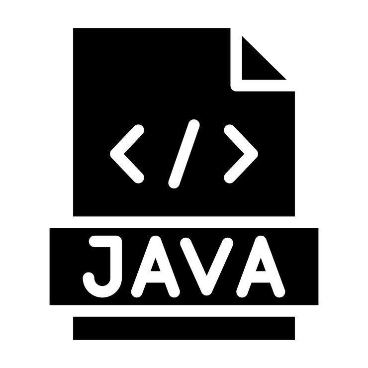 Vector java vector icon design illustration