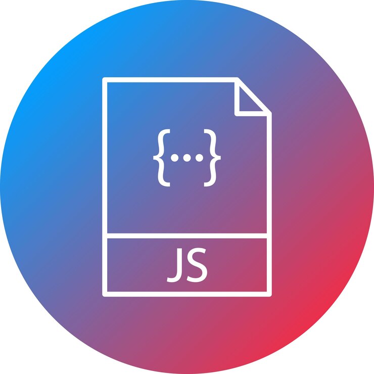 Vector javascript file icon vector image can be used for coding and development