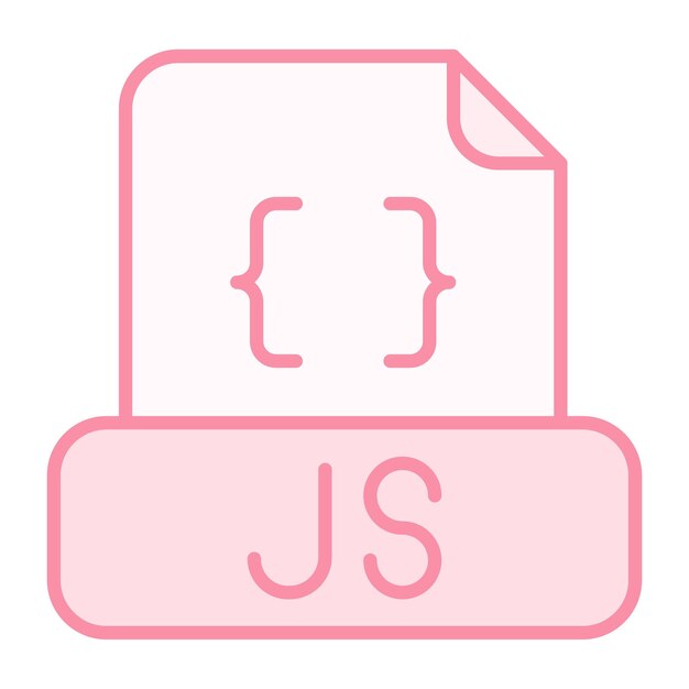 Javascript File icon vector image Can be used for Computer Programming