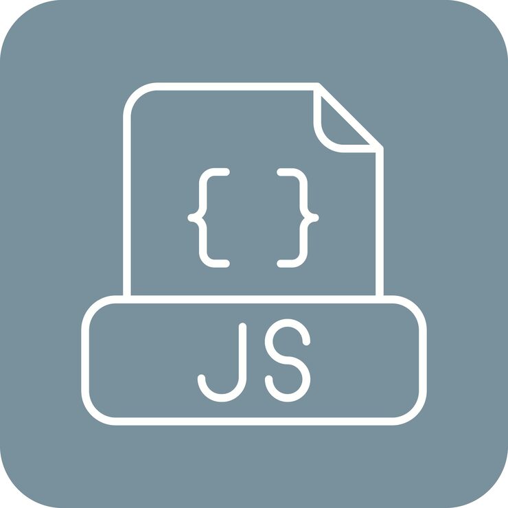 Vector javascript file icon vector image can be used for computer programming