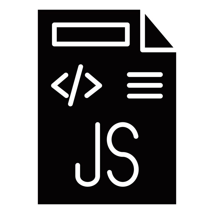Vector javascript file icon