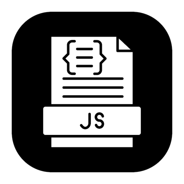 Premium Vector | Javascript file vector illustration