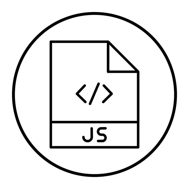 ベクトル javascript ファイルのベクトルイラスト